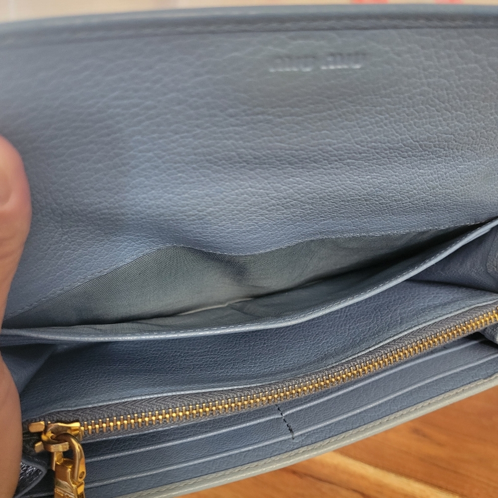 Authentic Miu Miu Two Toned Wallet - image 4